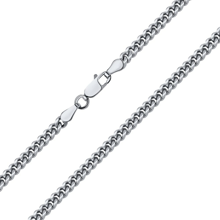 Срібний ланцюжок. Артикул 08 BOMBE -2- L/12