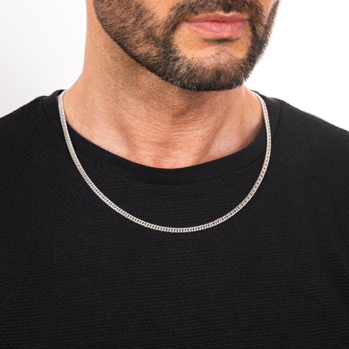 Срібний ланцюжок. Артикул 08 DB-L/12