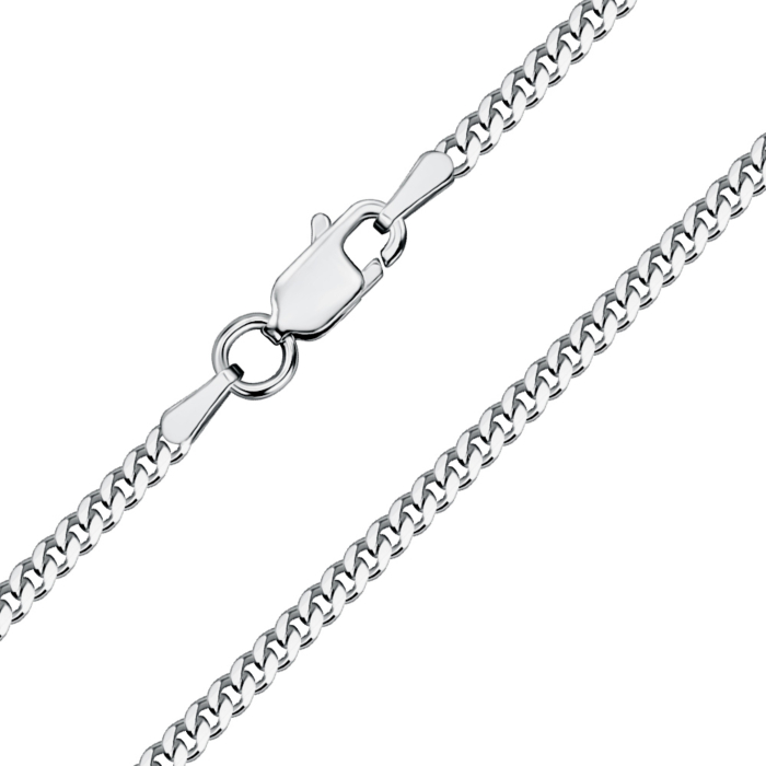 Срібний ланцюжок Гурмет 08 S.FLAT-L/12