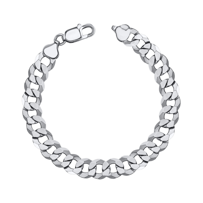 Серебряный браслет 08 S FLAT-2-B/12