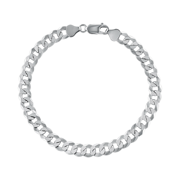 Серебряный браслет. Артикул 08 S FLAT-B/12