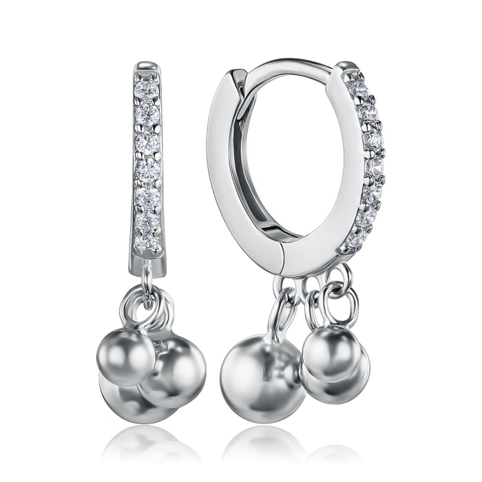 Срібні сережки. Артикул 0EA00171-E/12/1