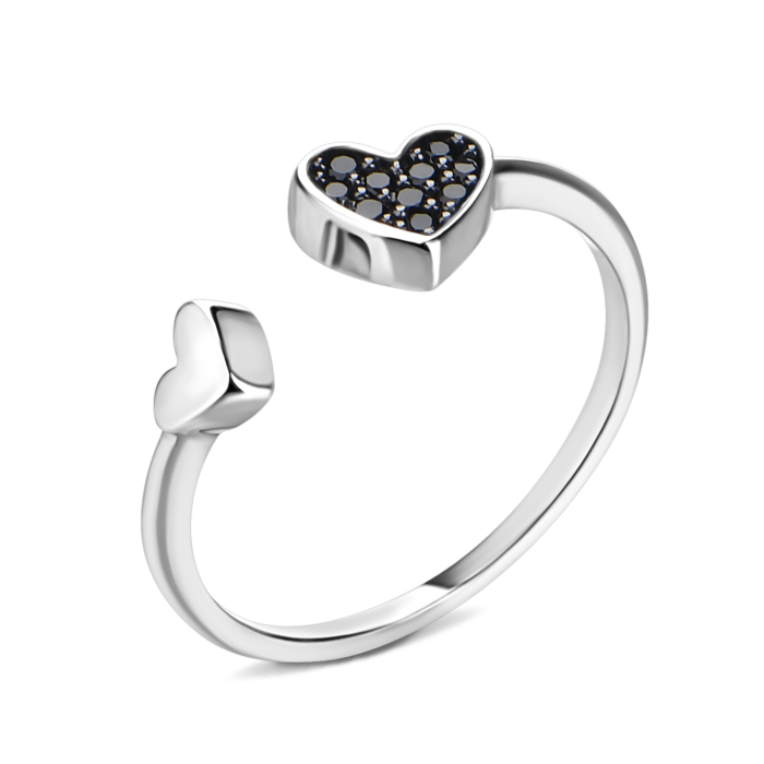 Золота каблучка з фіанітами. Артикул UG51/101/022/1