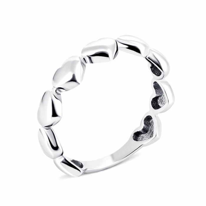 Фалангова золота каблучка Серце. Артикул UG51/201/023/1