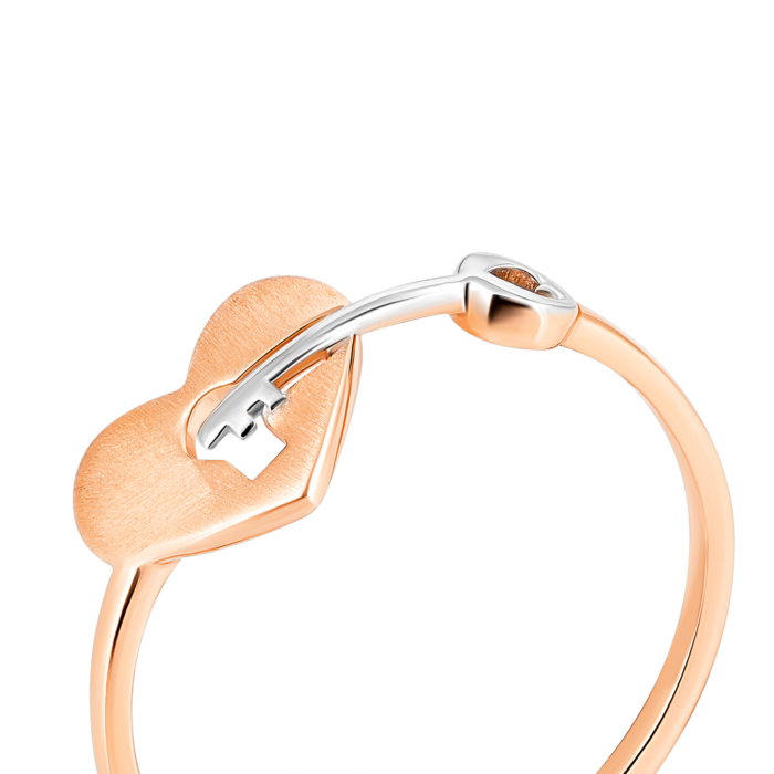 Золотое кольцо без вставки. Артикул UG51/201/024