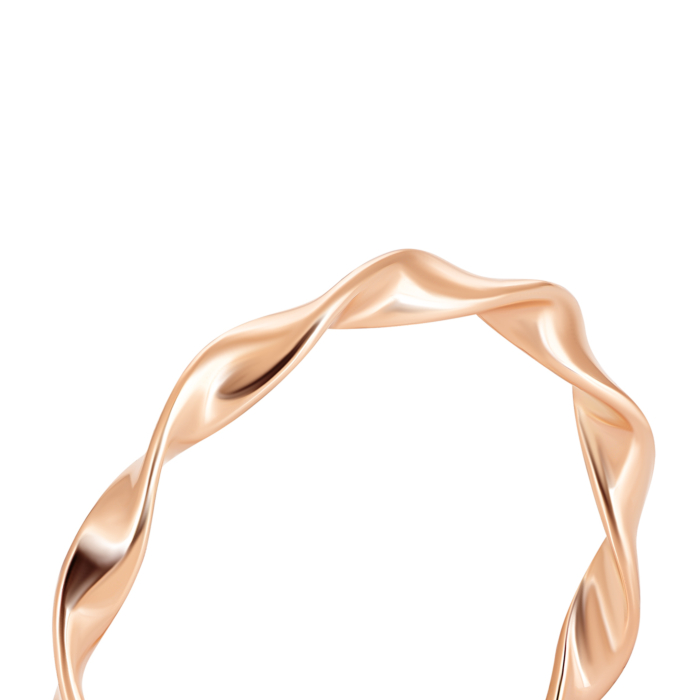 Золотое кольцо без вставки. Артикул UG51/201/032