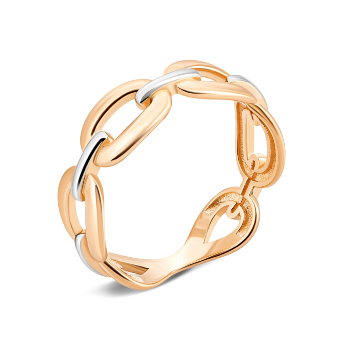 Золотое кольцо без вставки. Артикул UG51/201/055