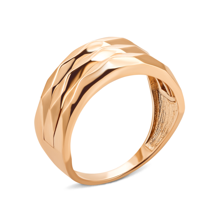 Золотое кольцо без вставки. Артикул UG51/201/056