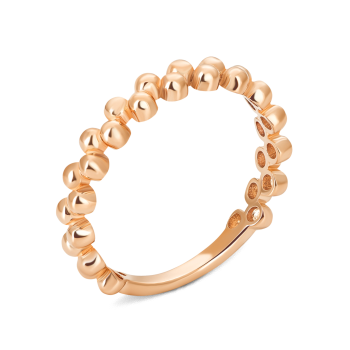 Золота каблучка без вставки. Артикул UG51/201/057