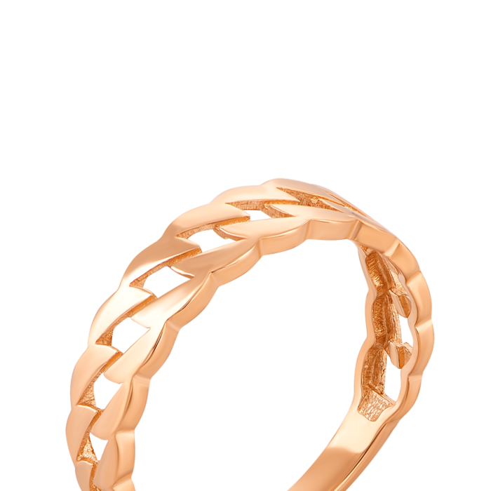 Золота каблучка без вставки. Артикул UG51/201/060