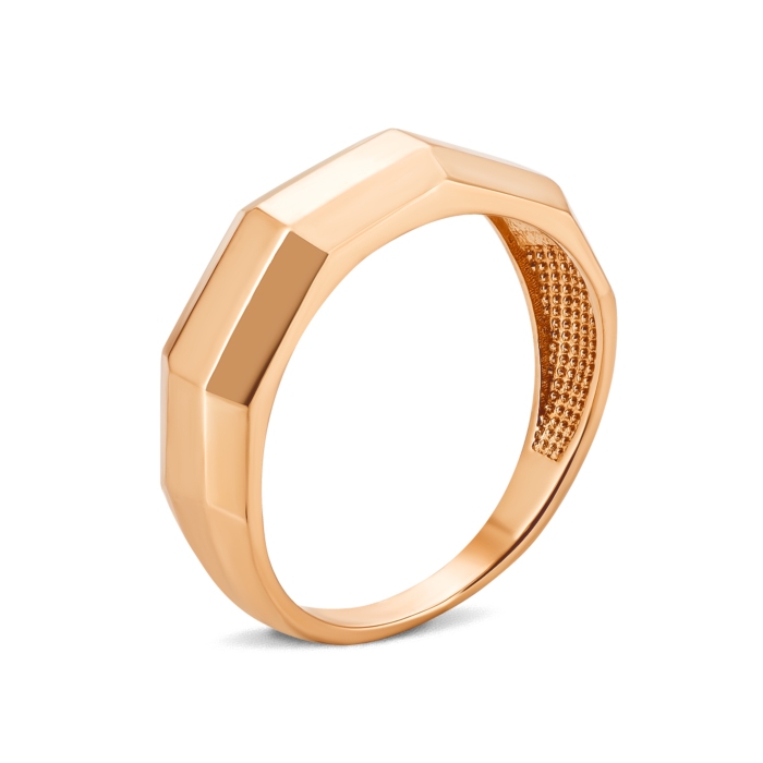 Золотое кольцо без вставки. Артикул UG51/201/061