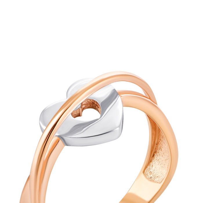 Золота каблучка без вставки. Артикул UG51/201/063