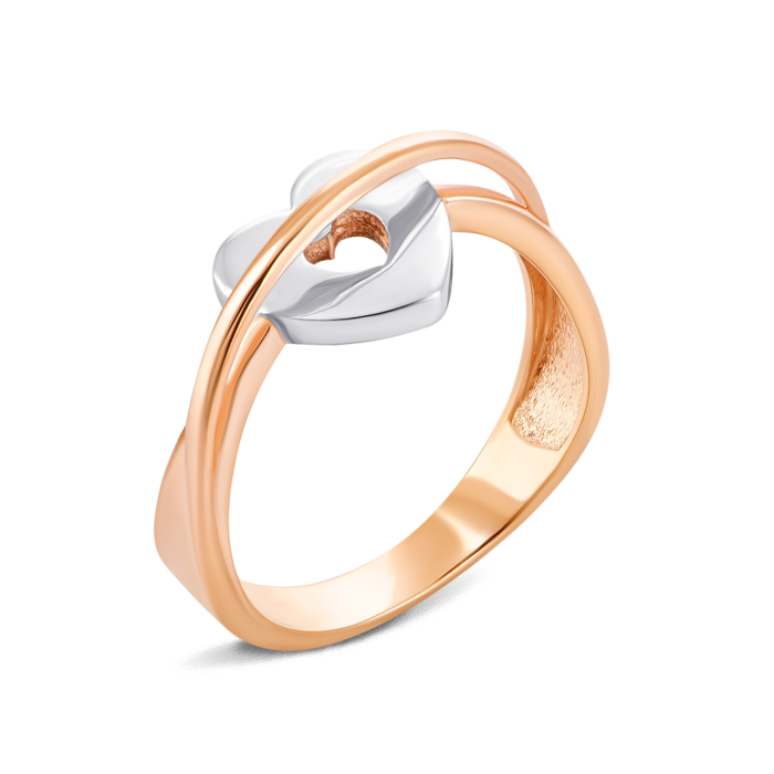 Золота каблучка без вставки. Артикул UG51/201/063