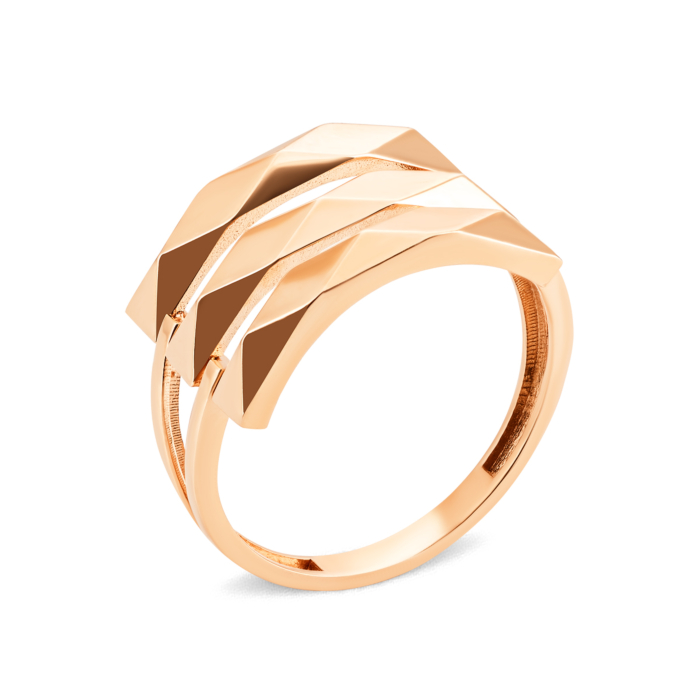 Золотое кольцо без вставки. Артикул UG51/201/064