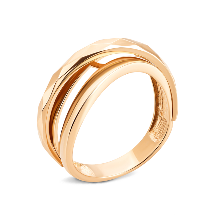 Золотое кольцо без вставки. Артикул UG51/201/067