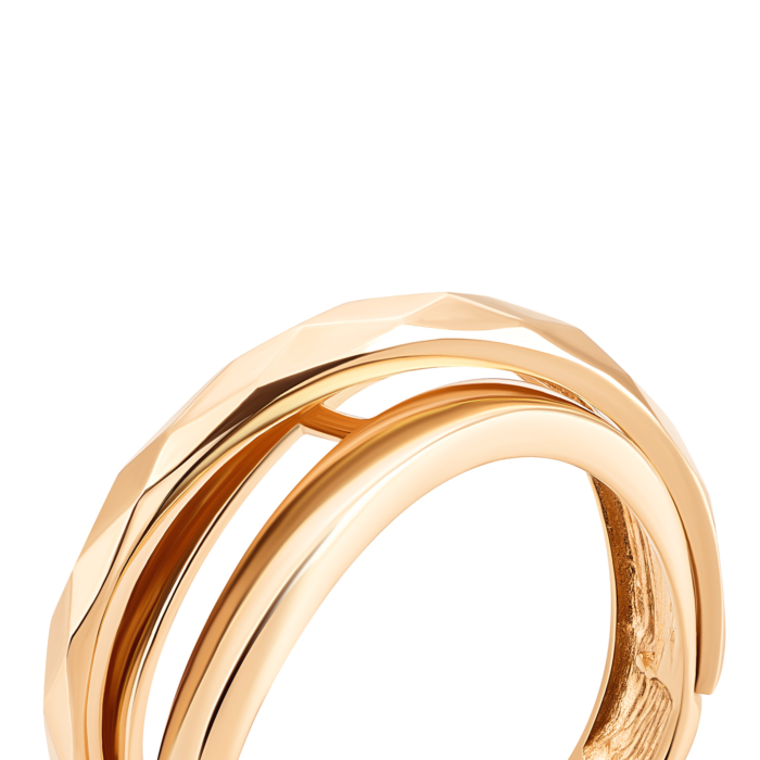 Золотое кольцо без вставки. Артикул UG51/201/067