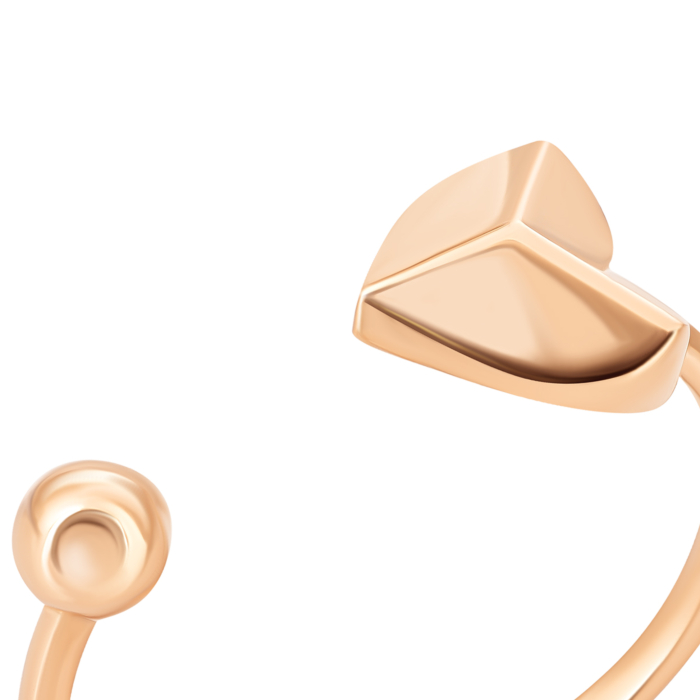 Золотое кольцо без вставки. Артикул UG51/201/068