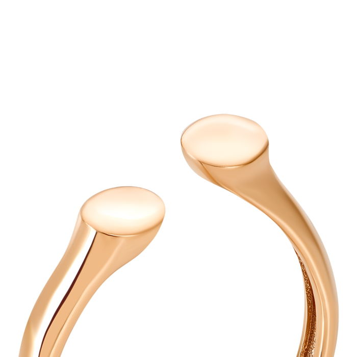 Золотое кольцо без вставки. Артикул UG51/201/072