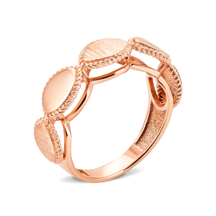 Золота каблучка без вставки. Артикул UG51/201/081