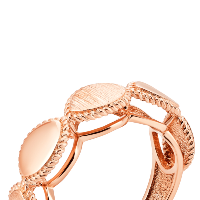 Золота каблучка без вставки. Артикул UG51/201/081