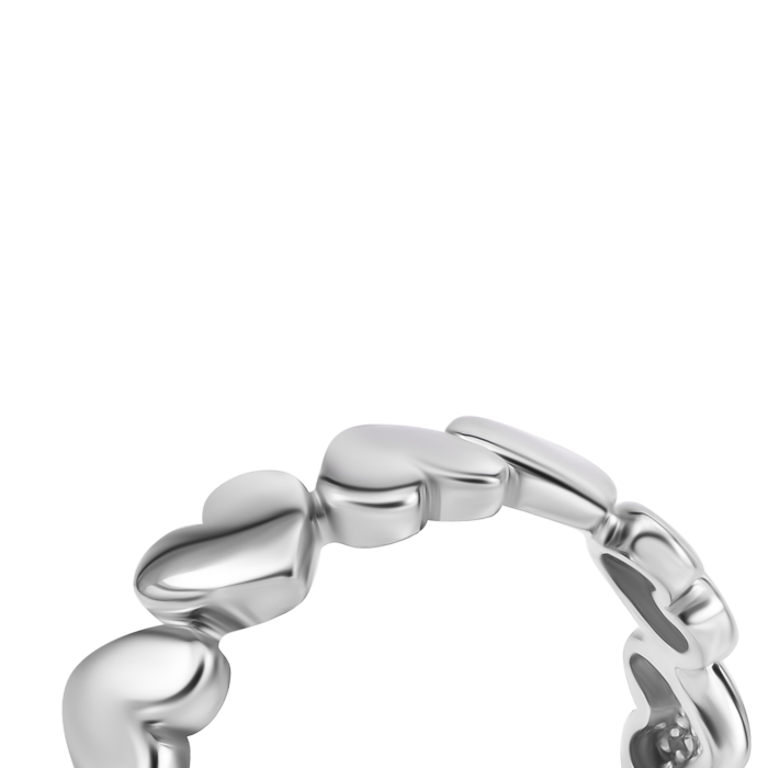 Золота каблучка Серця. Артикул UG51/201/266/1