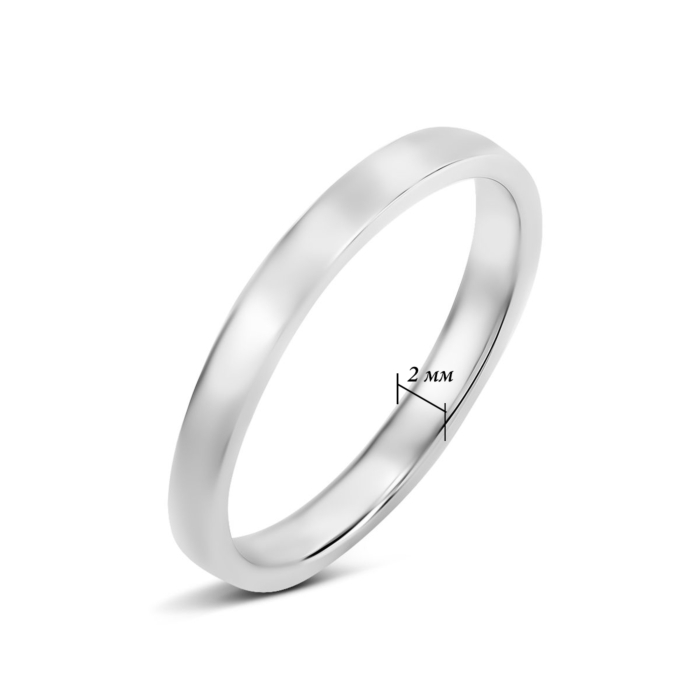 Обручальное кольцо классическое. Артикул UG510/0425/02/01/60