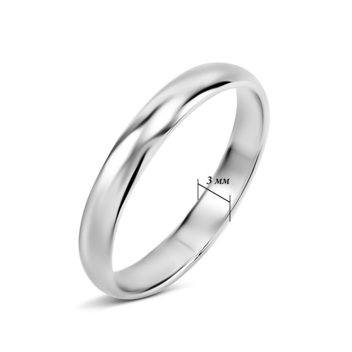 Обручка класична. Артикул UG510/0427/02/01/60