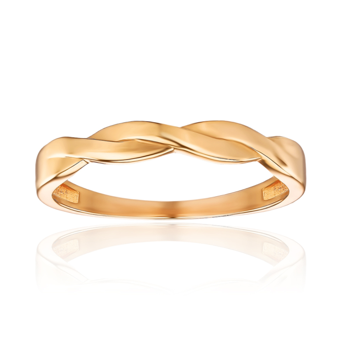 Золотое кольцо без вставки 1002894101-R/01
