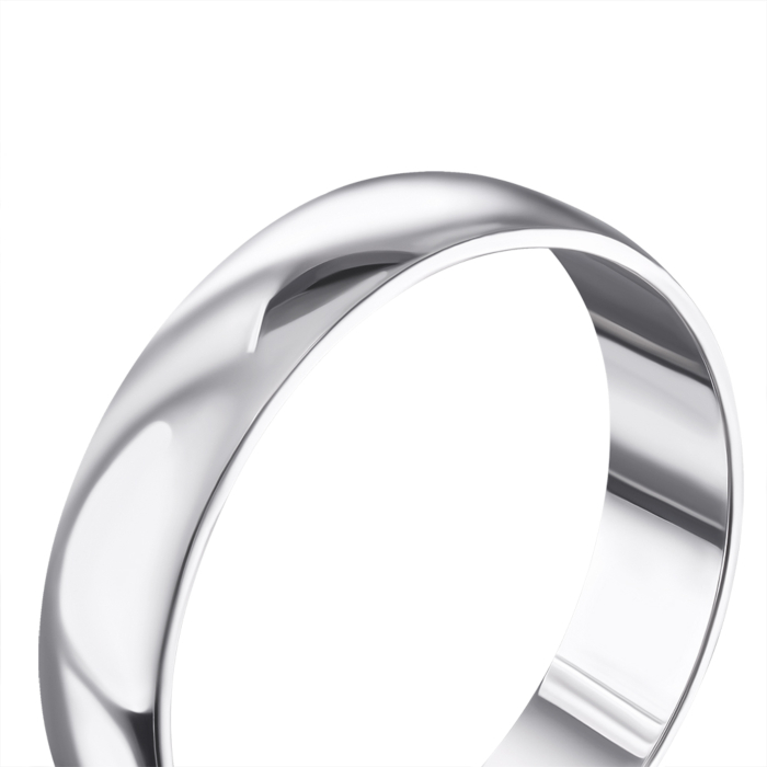 Серебряное обручальное кольцо классическое. Артикул 1006-11/12/1