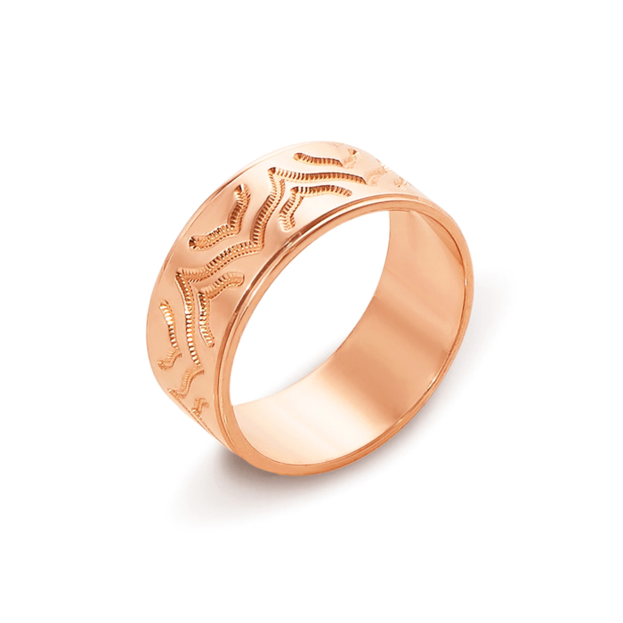 Обручка з алмазною гранню. Артикул 10101/15