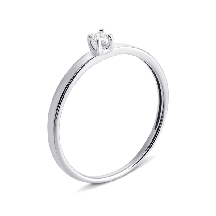 Золотое кольцо с бриллиантом. Артикул UG5101203/1