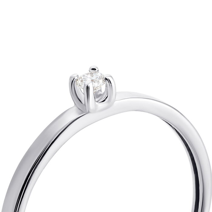 Золотое кольцо с бриллиантом. Артикул UG5101203/1