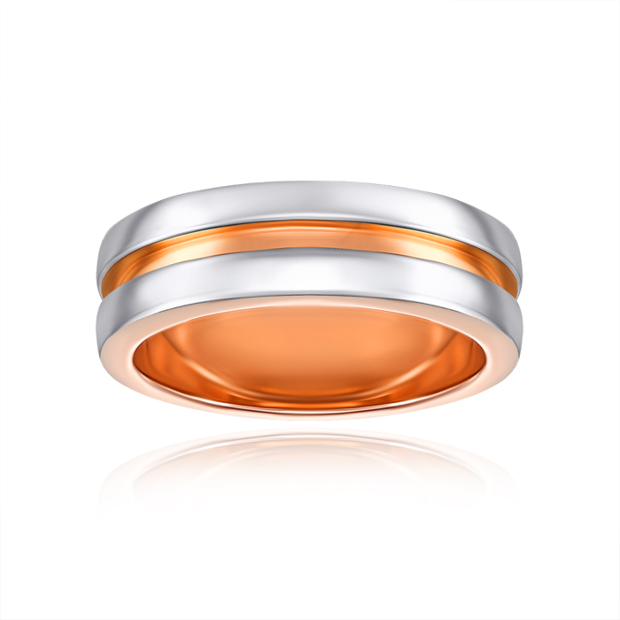 Обручка комбінована. Артикул 10147