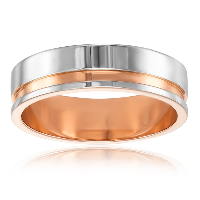 Обручка комбінована. Артикул 10162