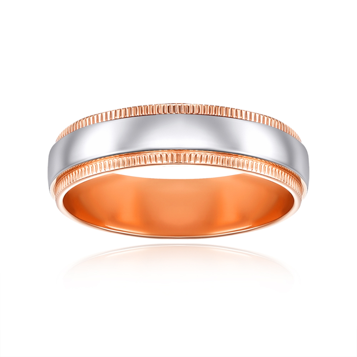 Обручка комбінована (10168/14/1)