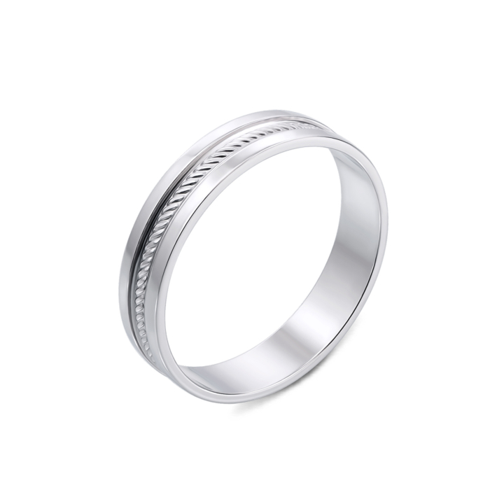 Обручка з алмазною гранню. Артикул 10169/02/1