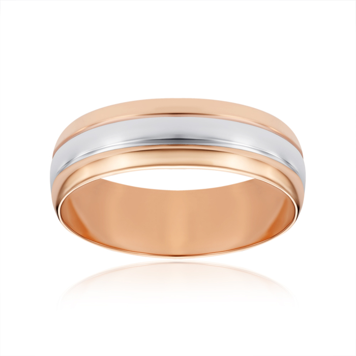 Золотое обручальное кольцо. Артикул 10182/14/1