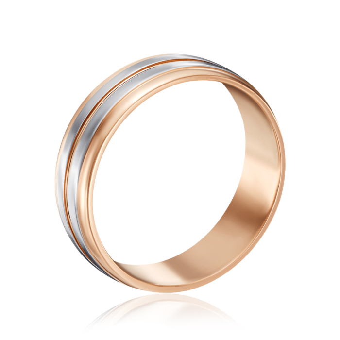 Золотое обручальное кольцо. Артикул 10184/14/1