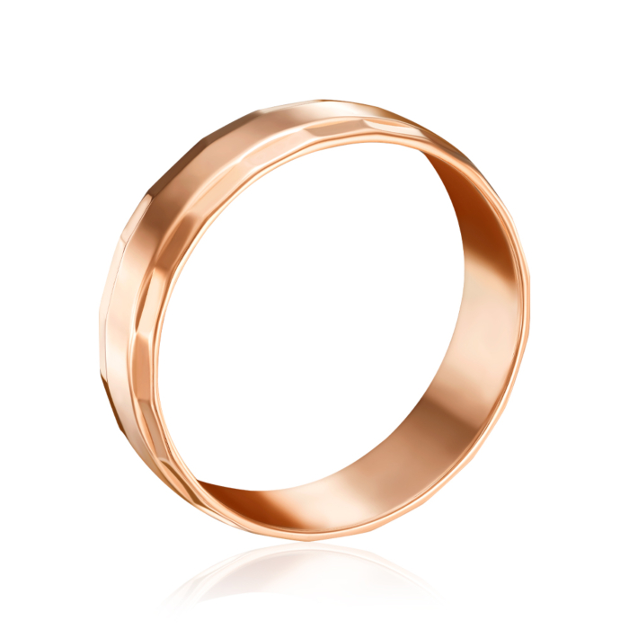 Золотое обручальное кольцо. Артикул 10190/01/0