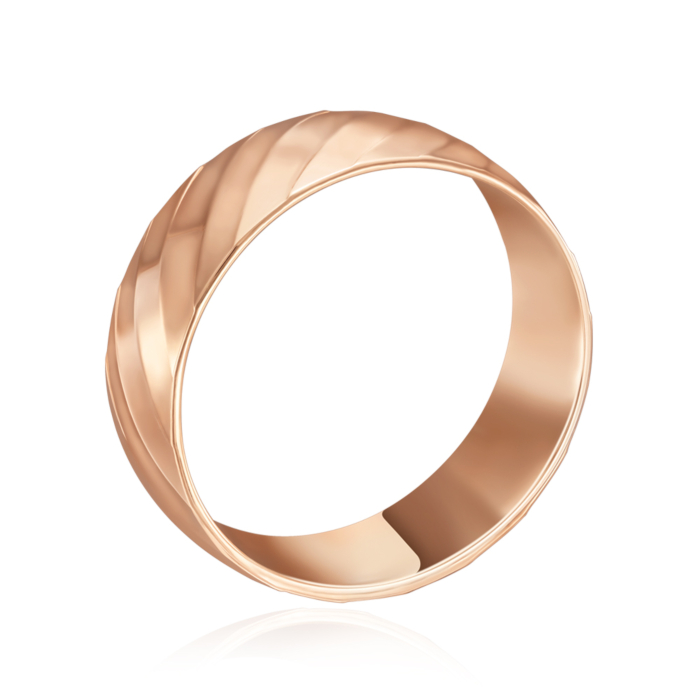 Золотое обручальное кольцо. Артикул 10205/01/0