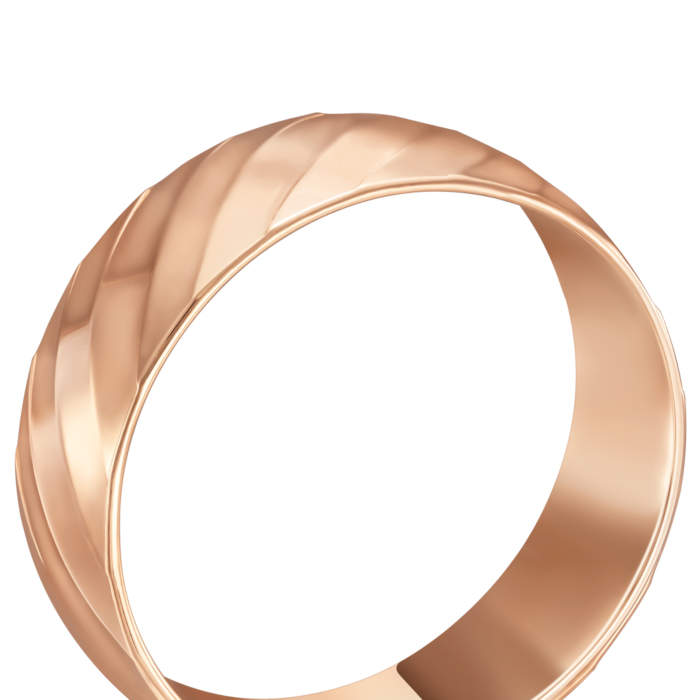 Золотое обручальное кольцо. Артикул 10205/01/0