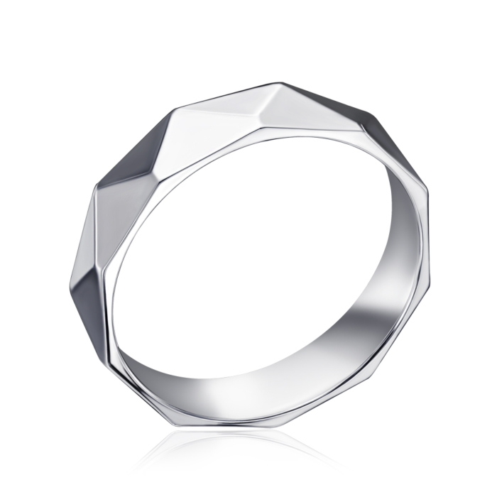 Срібна обручка. Артикул 10212-11/12/1