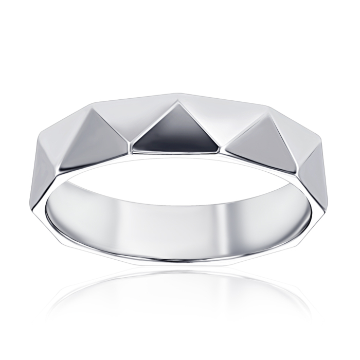 Срібна обручка. Артикул 10212-11/12/1