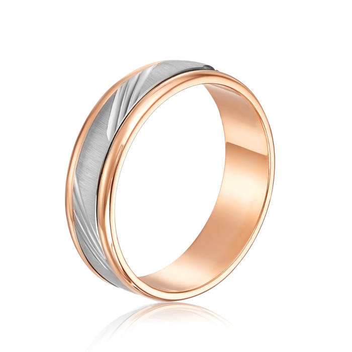 "Обручка комбінована. Модель ""Антистрес"". Артикул 1028/1"