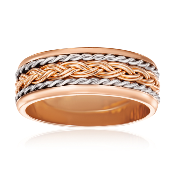 Обручка комбінована. Артикул 1042