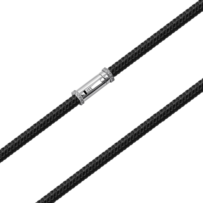 Ювелірний шнурок зі срібним замком. Артикул UG510424-ЖР