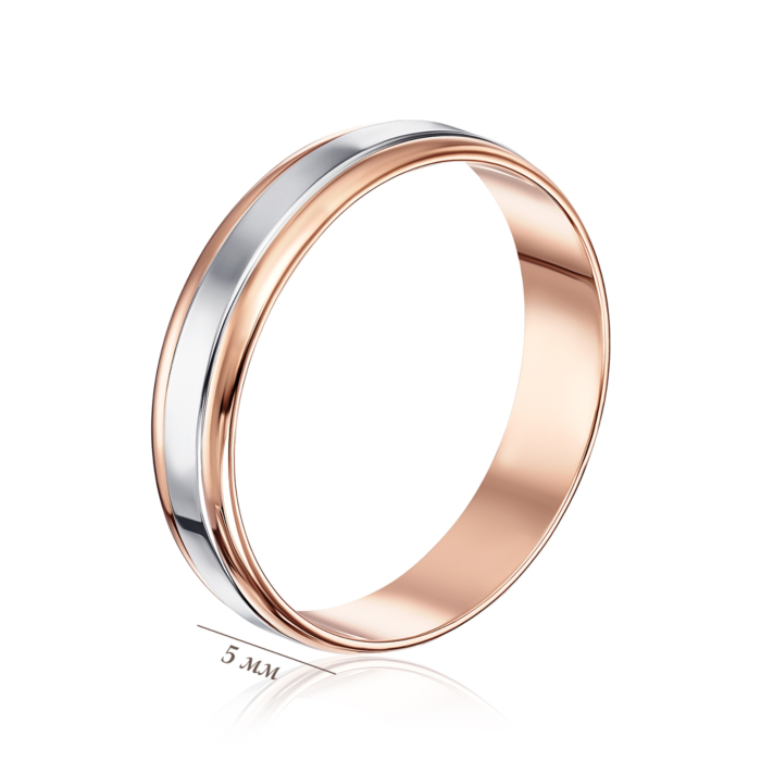 Обручка комбінована. Артикул 1065/1