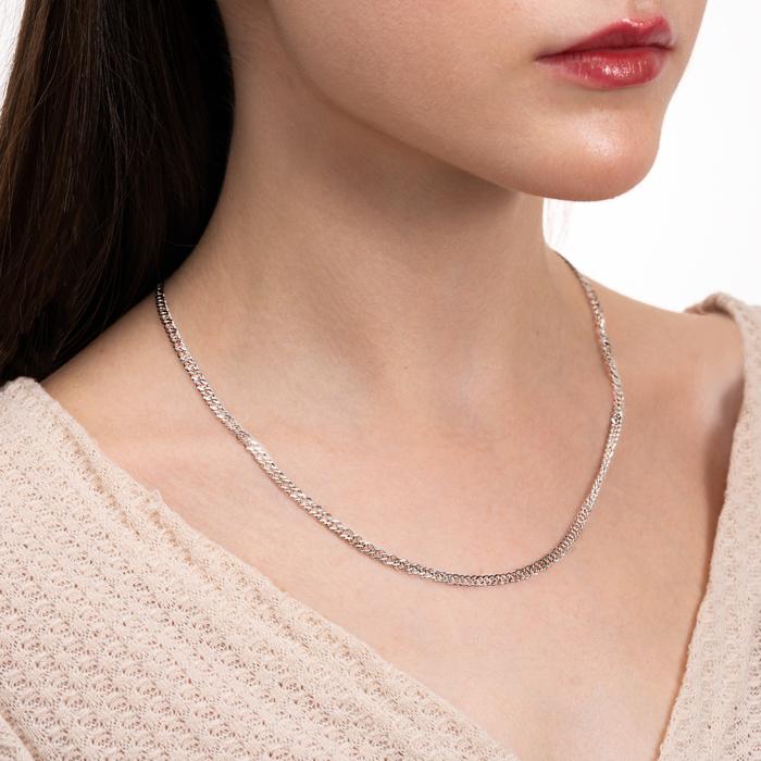 Срібний ланцюжок. Артикул 11-1-L/12
