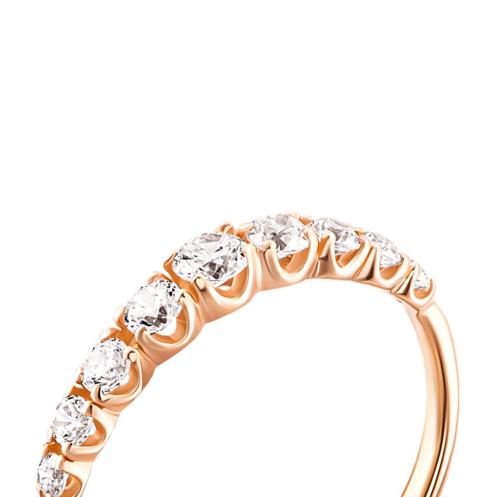 Золотое кольцо с фианитами. Артикул UG5110017/01/00/0027