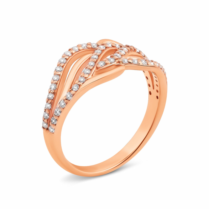 Золотое кольцо с фианитами. Артикул UG5110096/01/00/0137